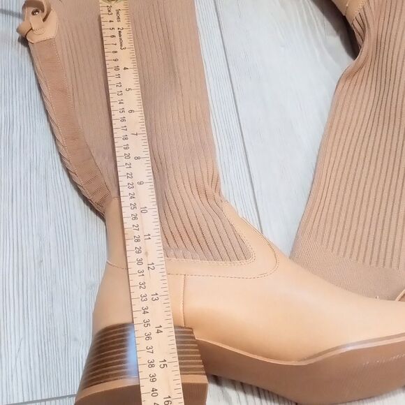 (51-4183)  Knitted Long Women's Boots Sz 9 - Picture 9 of 9